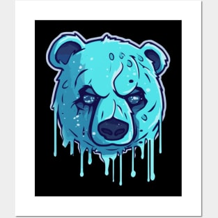 freeze bear Posters and Art